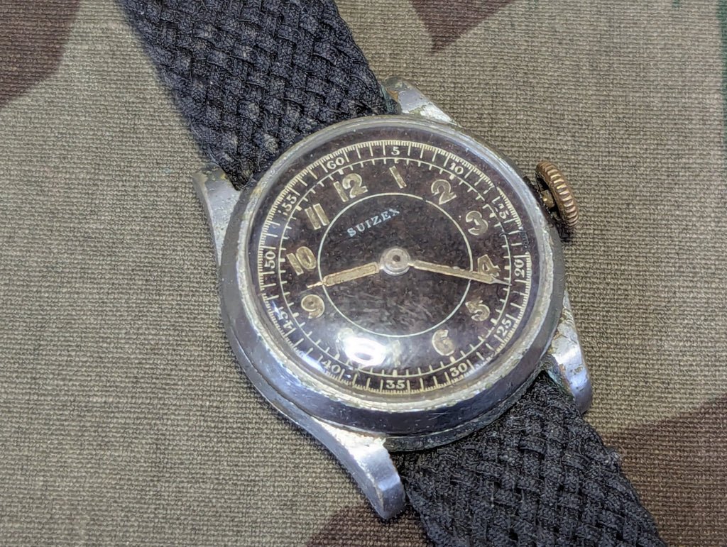 Suizex Small French Wrist Watch Swiss Movement WORKING — image 3