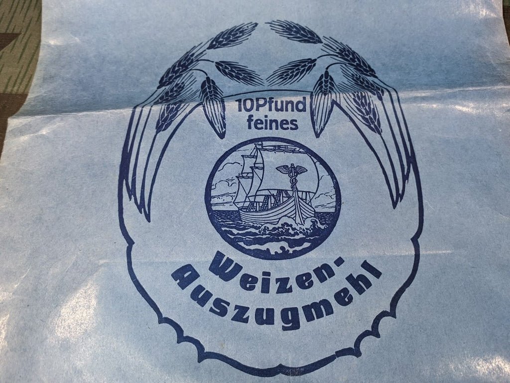 Paper Flour Bag 10 Pounds Weizenauszugmehl (Lot of 3) — image 4