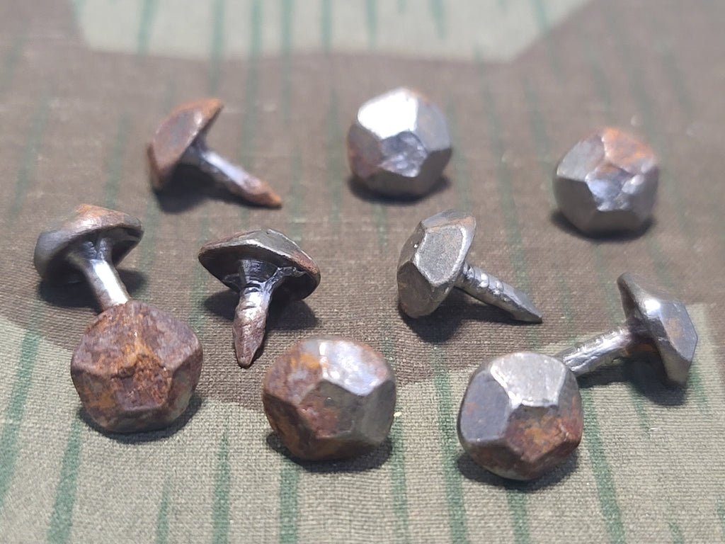 Original Wehrmacht 6-Sided Hobnails (Set of 20) — image 5