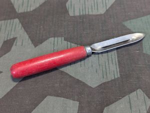 German Red Handled Potato Peeler