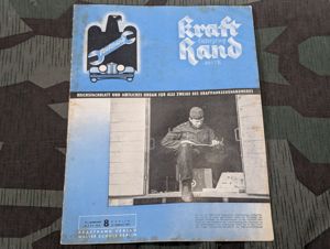 Kraftfahrzeug Handwerk Heft 8 24 February 1940 Krafthand