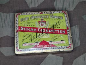 Original Turkish Atikah Tin for 48 Cigarettes