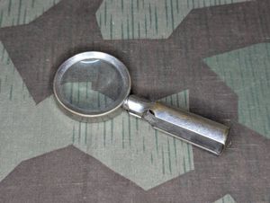 French Folding Pocket Magnifying Glass Map Case Accessory