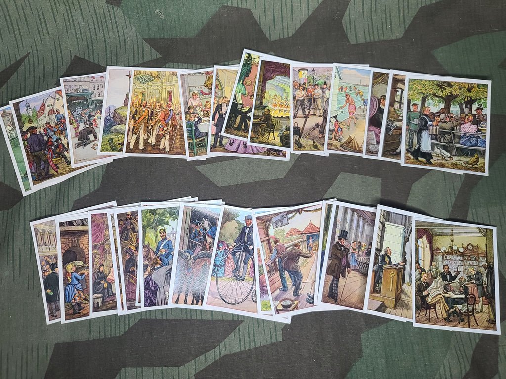 Deutsche Kultur-Bilder Cigarette Cards Complete Set of 300 — image 8