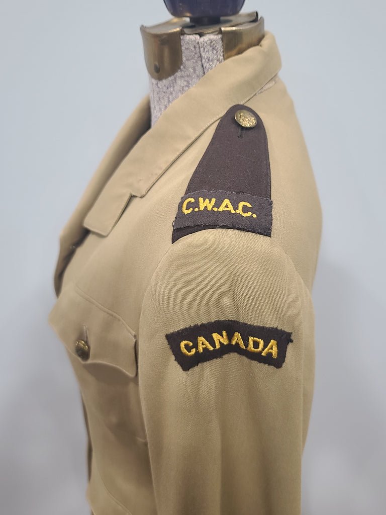 CWAC Canadian WAC Uniform: Jacket and Skirt(B-34' W-24.5' H-34') — image 10
