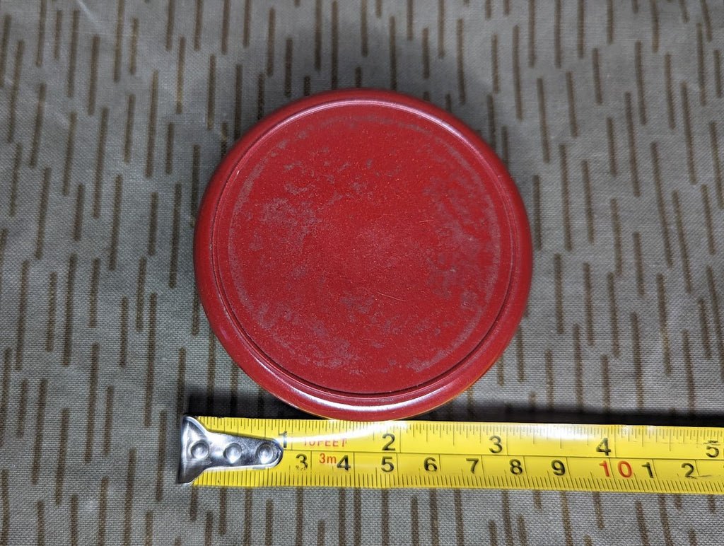 East German Red Bakelite Skin Creme Container — image 3