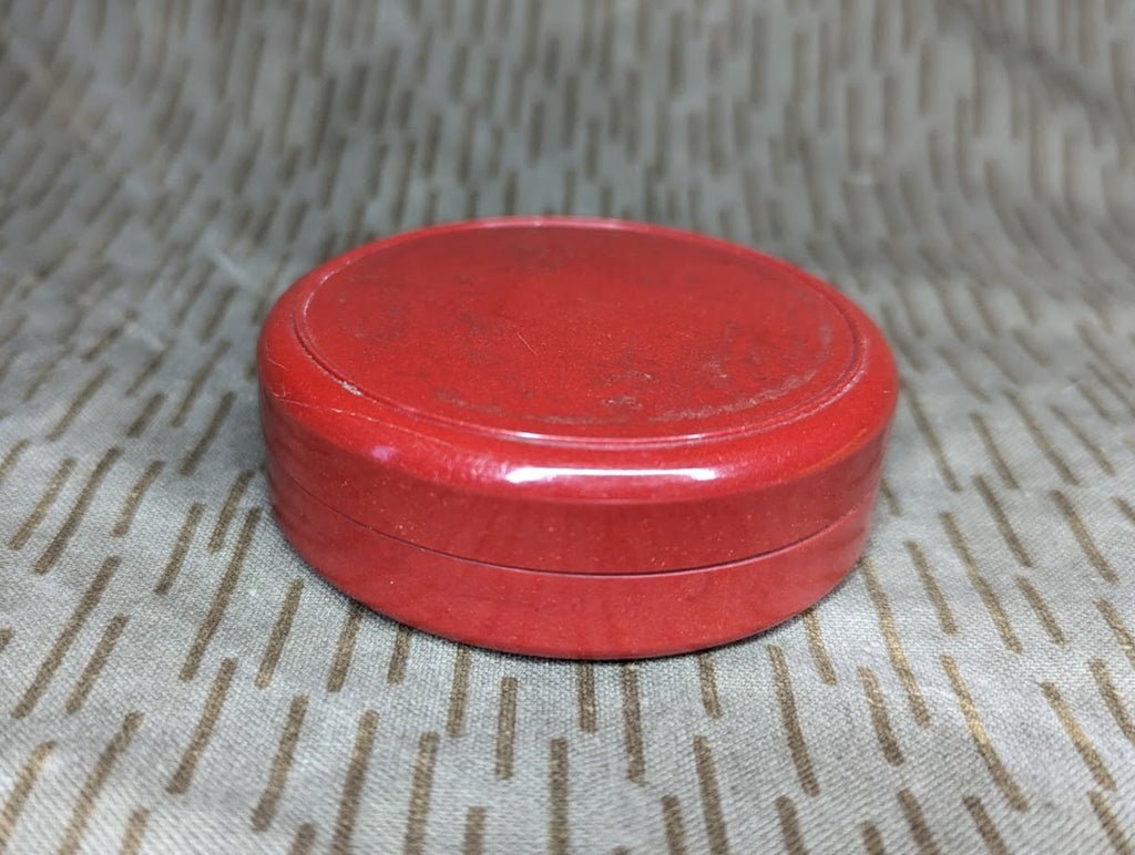 East German Red Bakelite Skin Creme Container — image 6