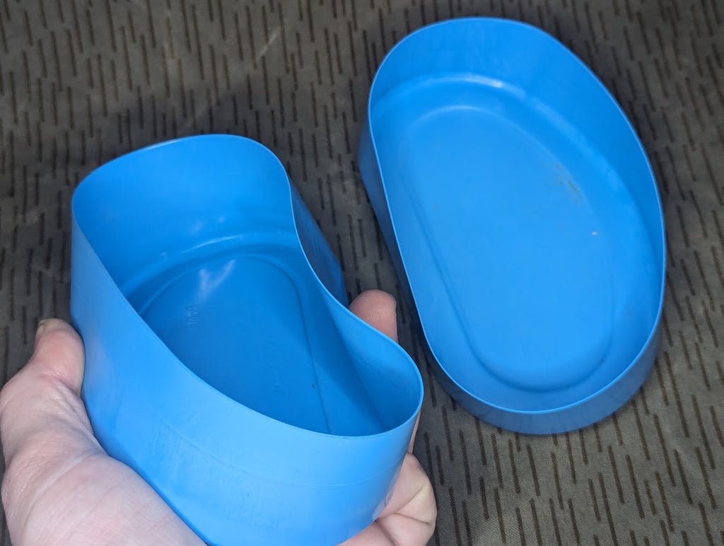 East German Blue Bread Container — image 5