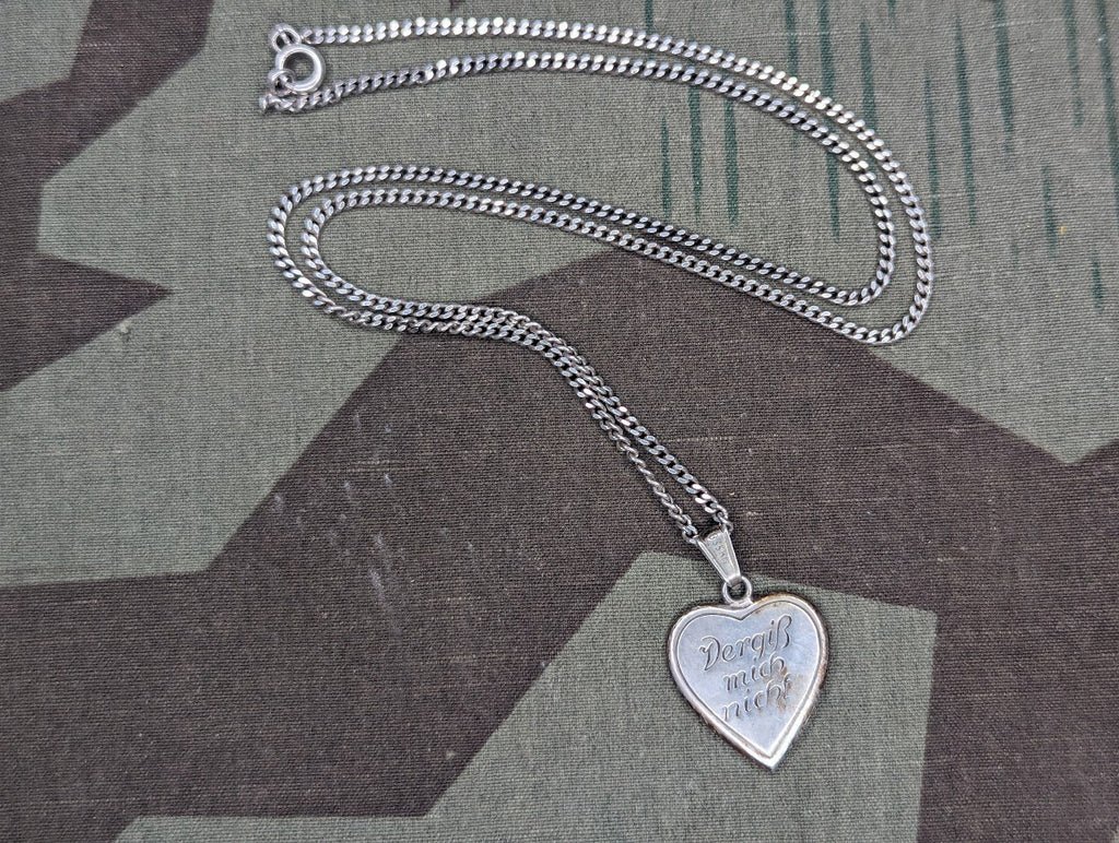 Vergiß Mich Nicht (Forget me not) Necklace Silver — image 2