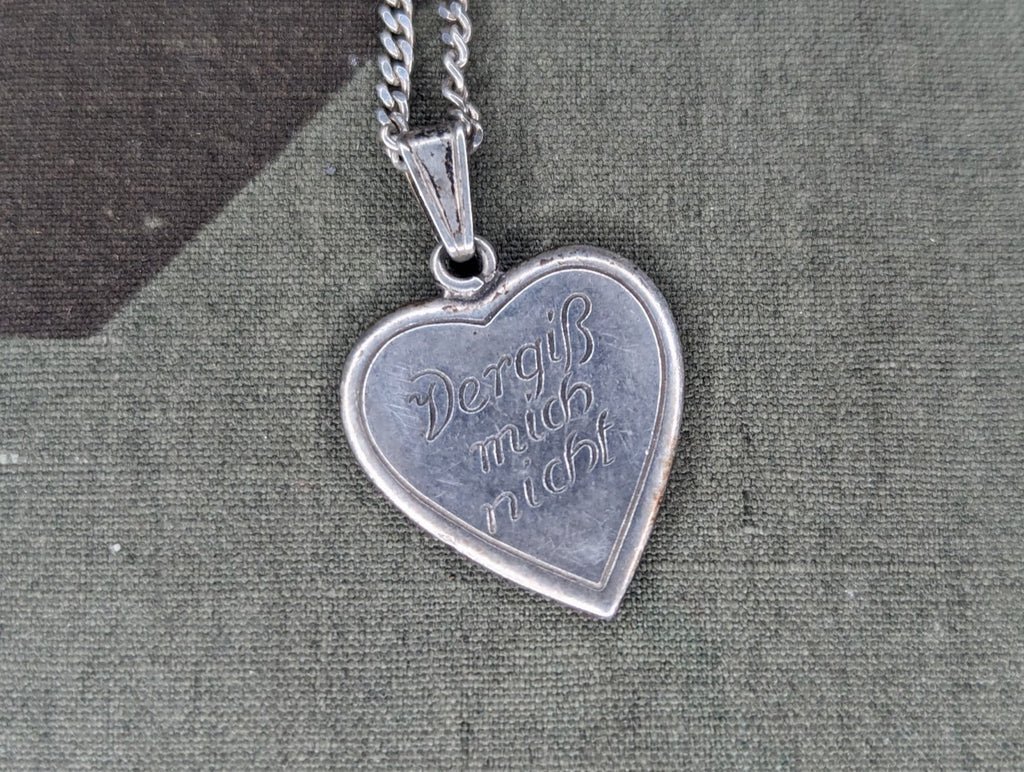 Vergiß Mich Nicht (Forget me not) Necklace Silver — image 3