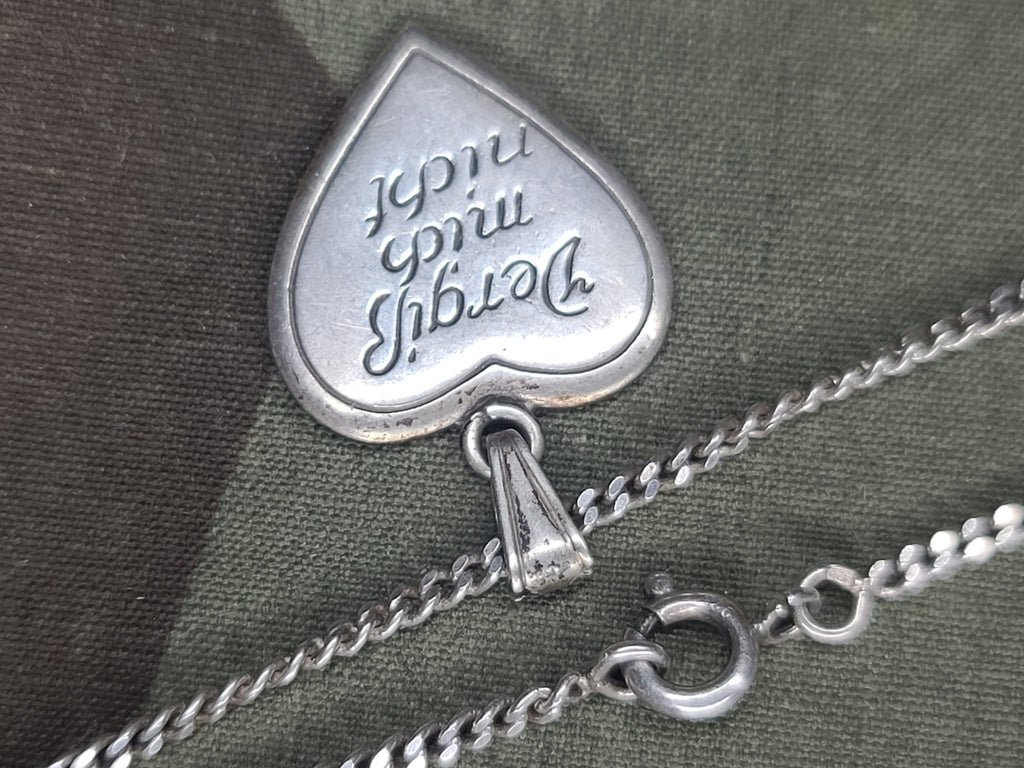 Vergiß Mich Nicht (Forget me not) Necklace Silver — image 6