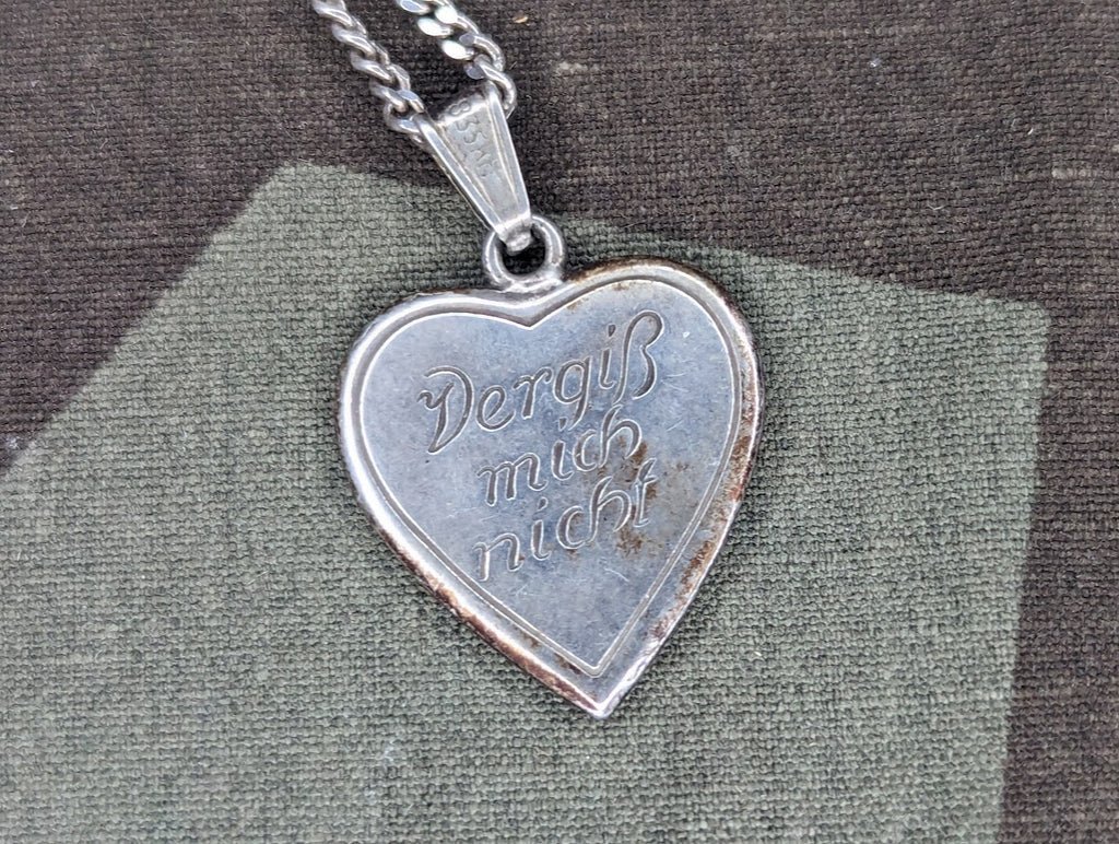 Vergiß Mich Nicht (Forget me not) Necklace Silver — image 7