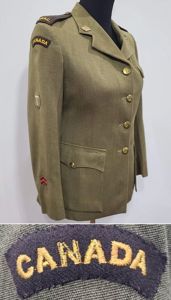 CWAC Canadian WAC Jacket(B-35' W-28')