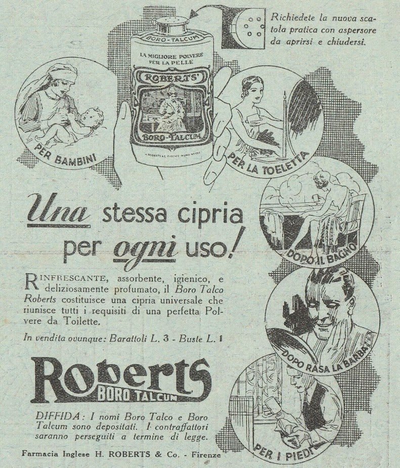 Italian Roberts Talcum Powder — image 7