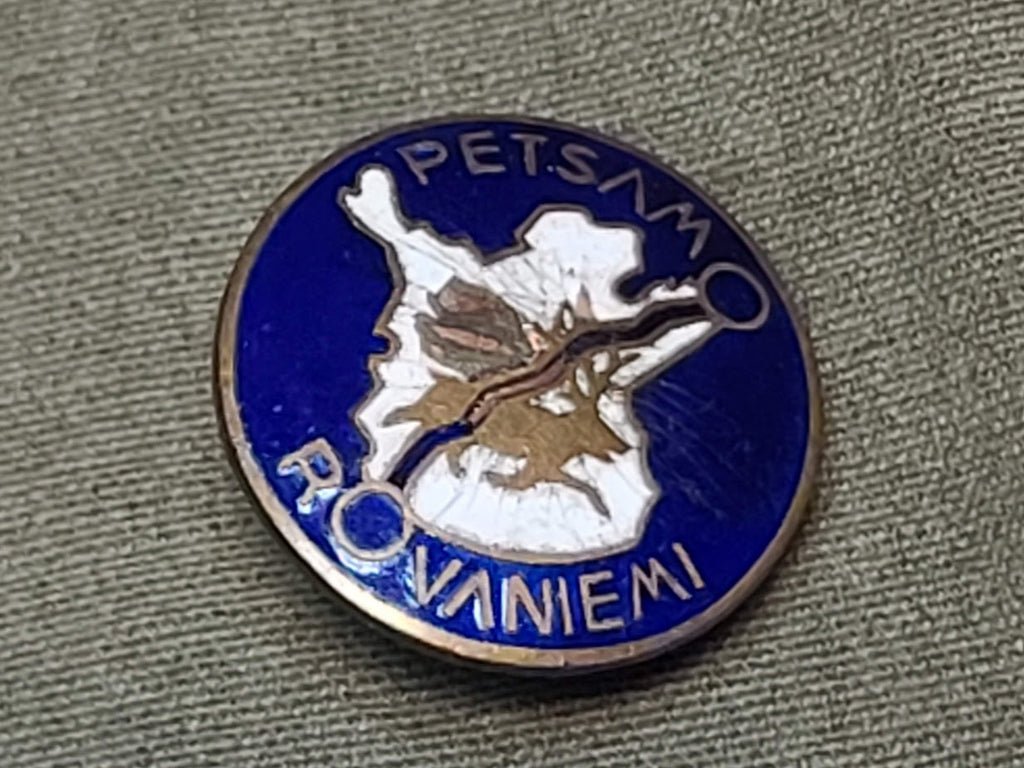 WWII Finland Northern Front Badge PETSAMO ROVANIEMI (AS-IS) — image 7