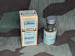 French Medicine Bottle Gargyl