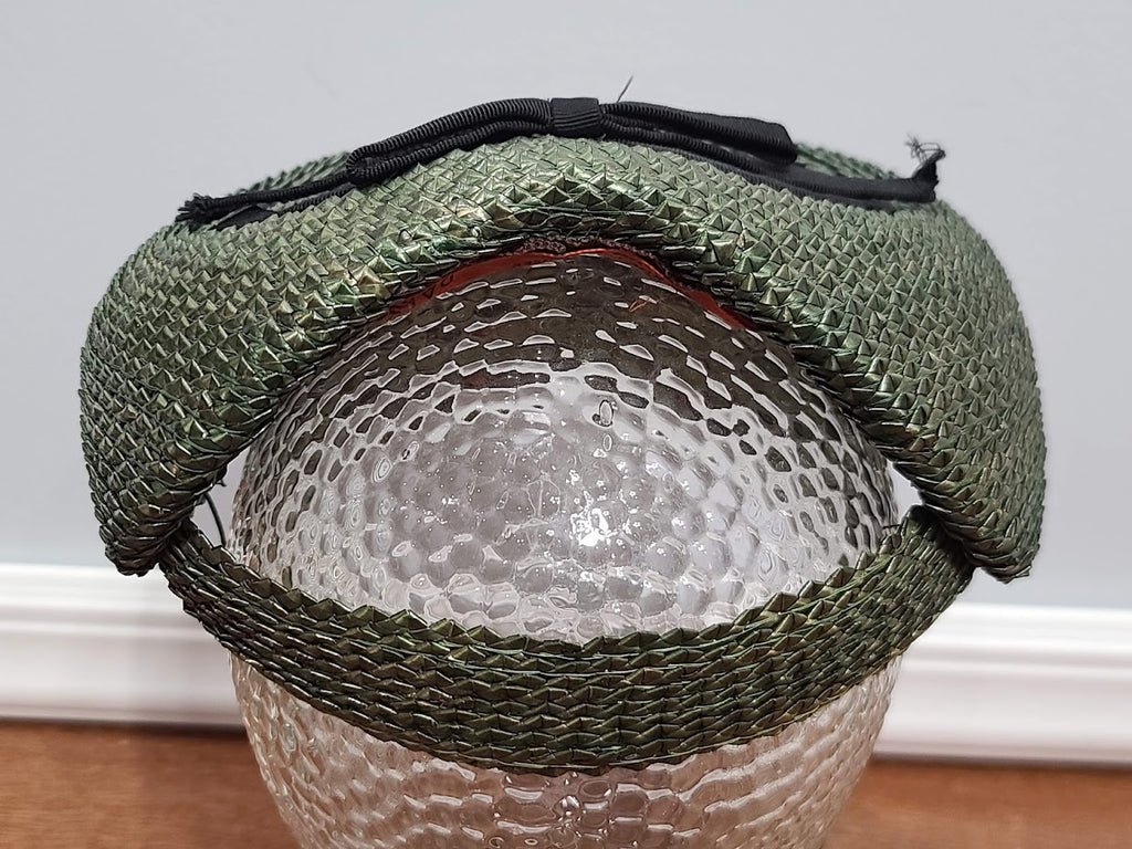 French Albouy Straw Tilt Hat — image 5