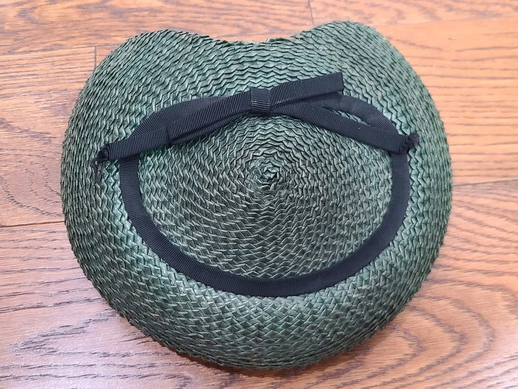 French Albouy Straw Tilt Hat — image 7