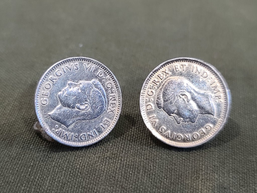 1940s Canadian Coin Earrings — image 2