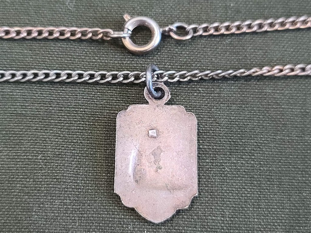 On ne Passe Pas French WWI Sweetheart Tank Necklace — image 3