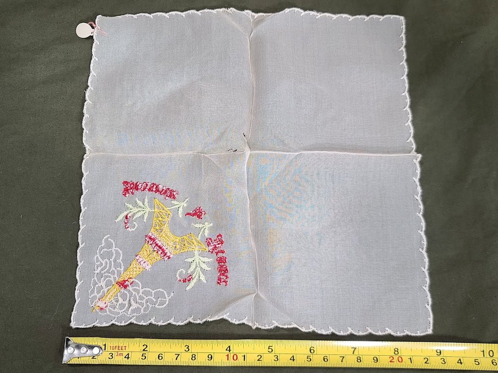 Souvenir de France Eiffel Tower Hankie — image 6