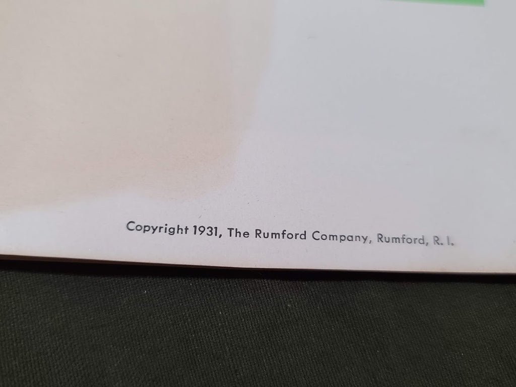 1931 Recipe Book — image 2