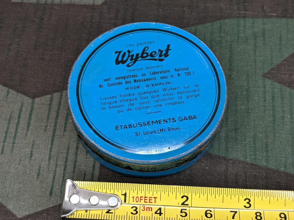 Wybert Blue Cough Drop Etc. Tin French — image 2