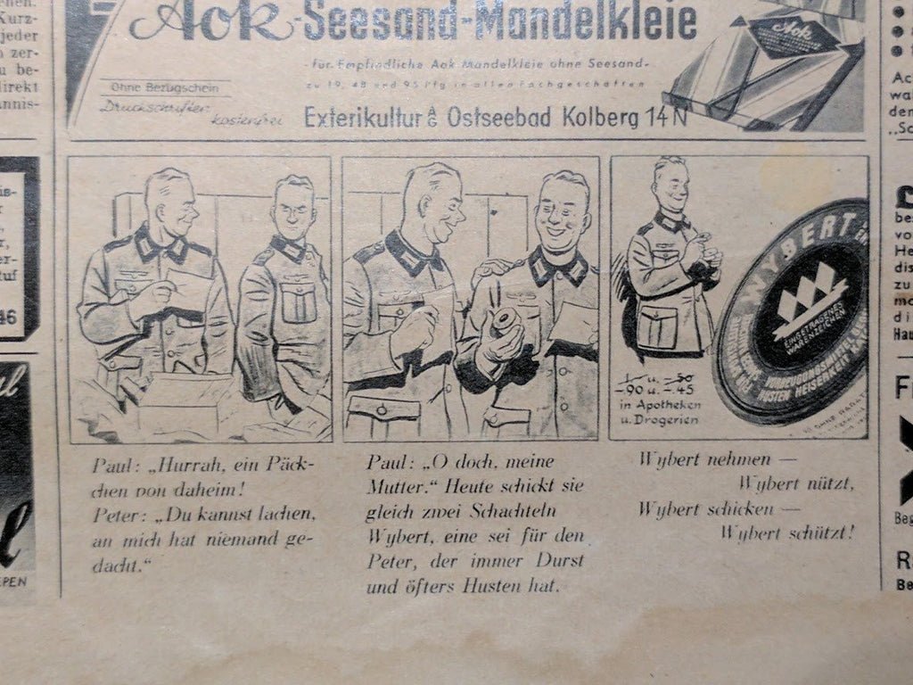 Wybert Blue Cough Drop Etc. Tin French — image 6