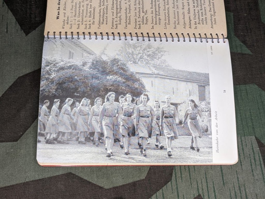 FHD 1944 Swiss Women's Auxiliary Military Service Booklet — image 3
