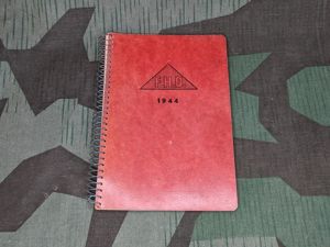 FHD 1944 Swiss Women's Auxiliary Military Service Booklet