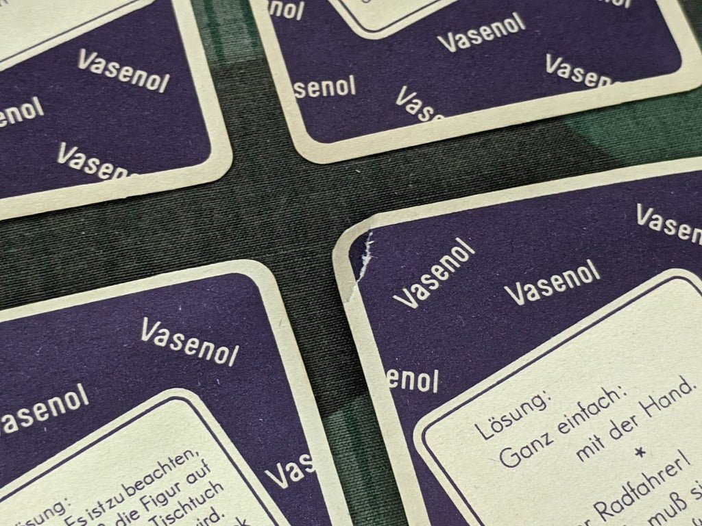 Vasenol Advertising Set of 6 Joke Questions — image 4