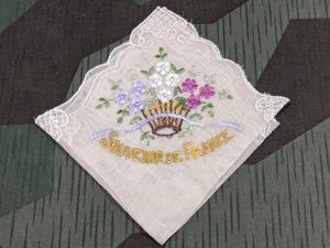 Souvenir de France Hankie