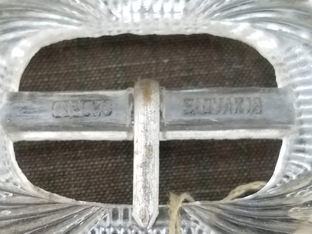 Czech Glass Belt Buckles (Set of 3) — image 4