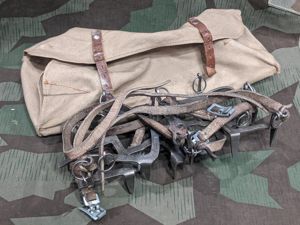 Italian Made Crampons in Pouch