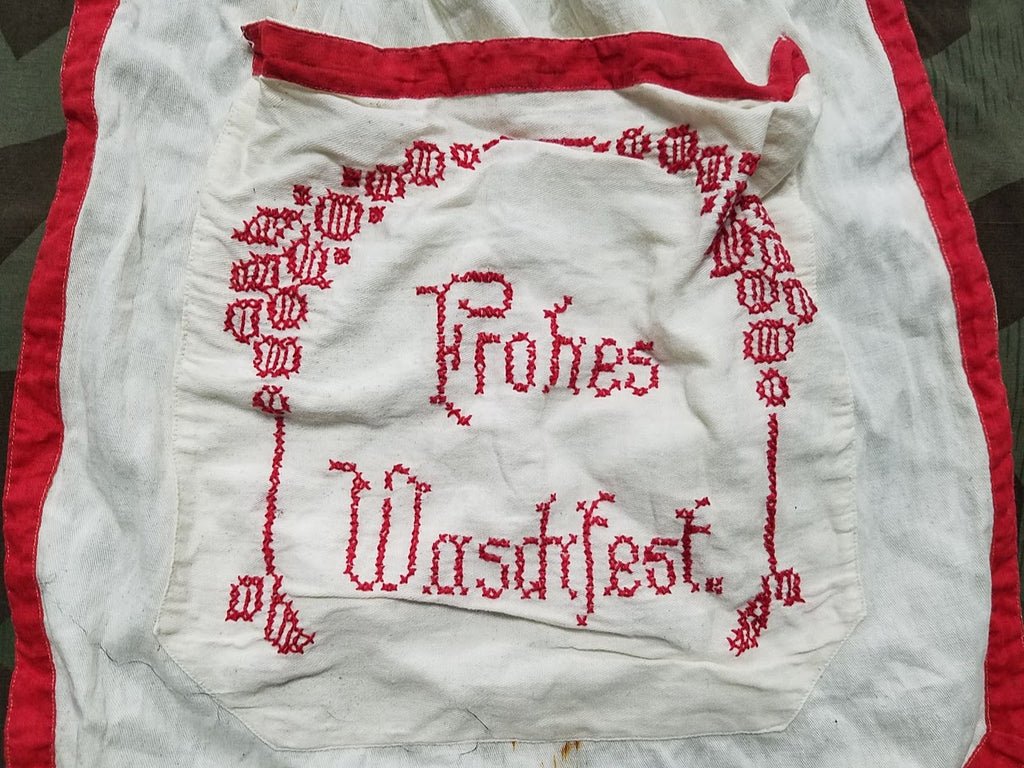 Frohes Waschfest Apron (as-is) — image 2