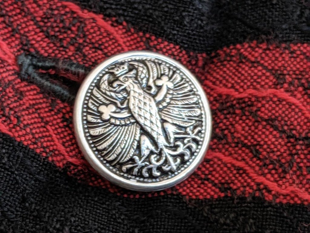 Red and Black Striped Dirndl(B-37' W-27' H-42') — image 8