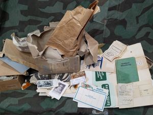 Lot of German Packaging / Paper Items