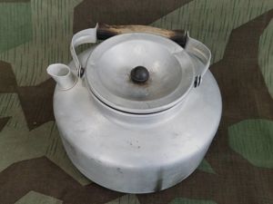 Period Aluminum Tea Pot