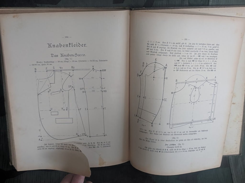 Tailor's Book from 1904 (How to Make Men's Clothing) — image 11