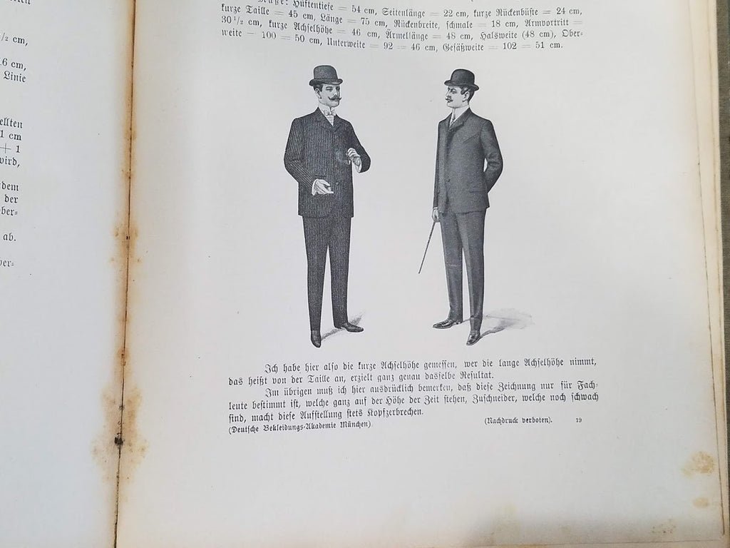 Tailor's Book from 1904 (How to Make Men's Clothing) — image 13