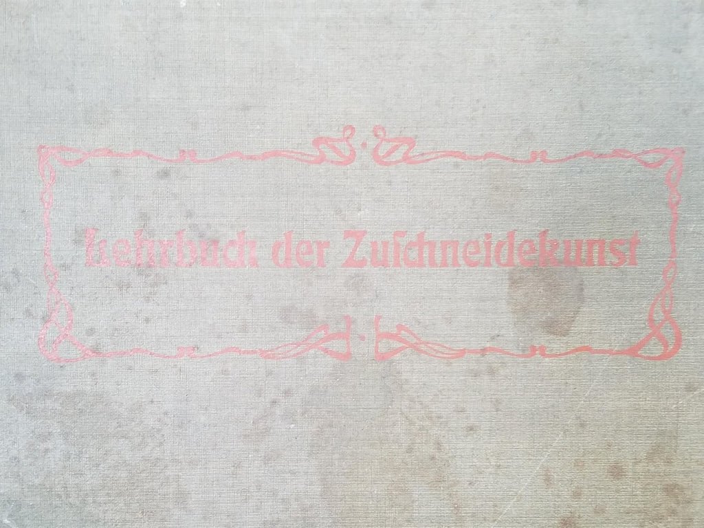 Tailor's Book from 1904 (How to Make Men's Clothing) — image 3