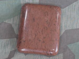 Brown Bakelite Cigar Case