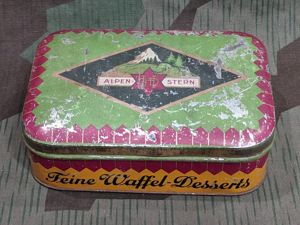 Alpen-Stern Waffel-Desserts Tin
