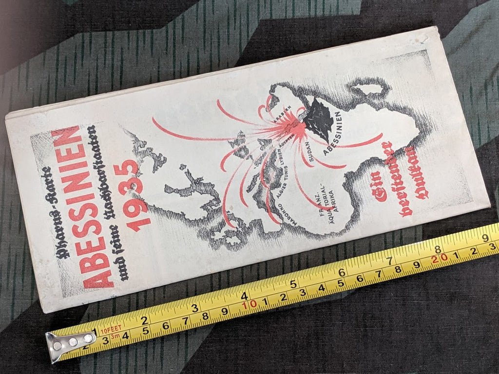 1935 Abessinien Ethiopia Map — image 2