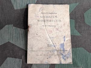 Soldier's German-English Word Book 1942 (as-is)