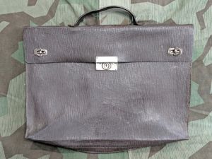 Pre-war Leather Briefcase D.R.P. (as-is)