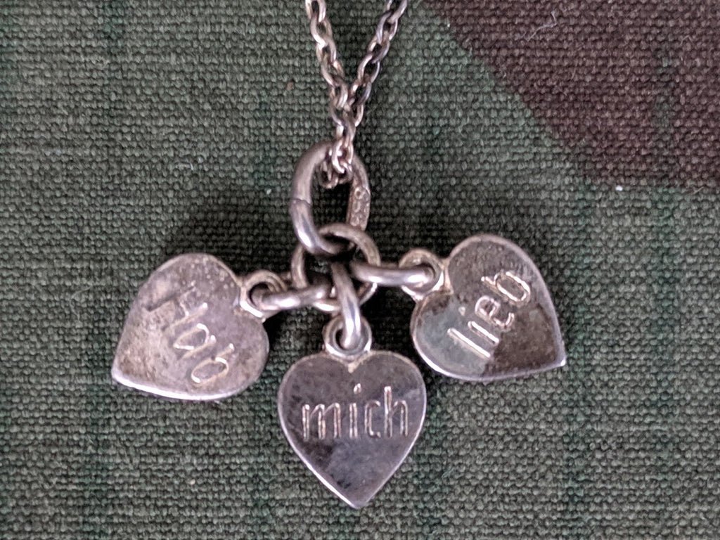 Hab Mich Lieb Necklace 835 Silver — image 2