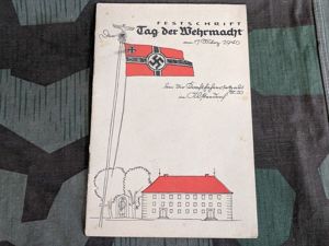 Tag der Wehrmacht March 1940 Program