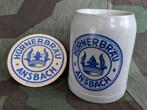 Hürnerbräu 1/2L Krug with Coaster
