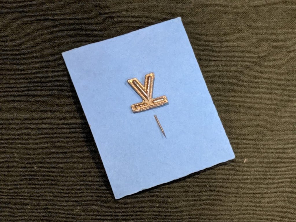 V for Victory Morse Code Stick Pin — image 3